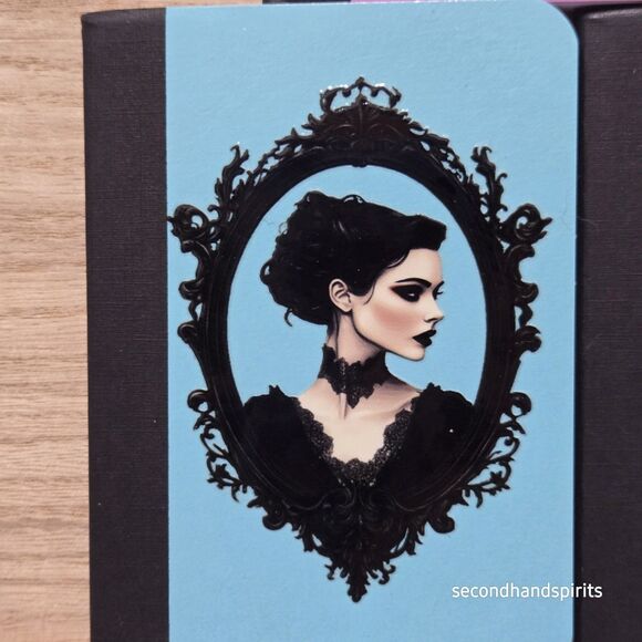 3 Memo Notebooks With Decals. Imperfect Steampunk, Dark,Mystical, Witchy - Picture 2 of 5